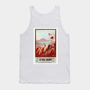 Le Val Andre France Vintage Poster 1930 Tank Top